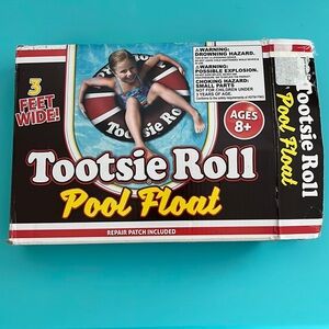 Playtek Tootsie Roll 42 Inch Inner Tube Pool Float NEW